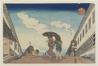 Kasumigaseki, 1830-1837 by Utagawa Kuniyoshi